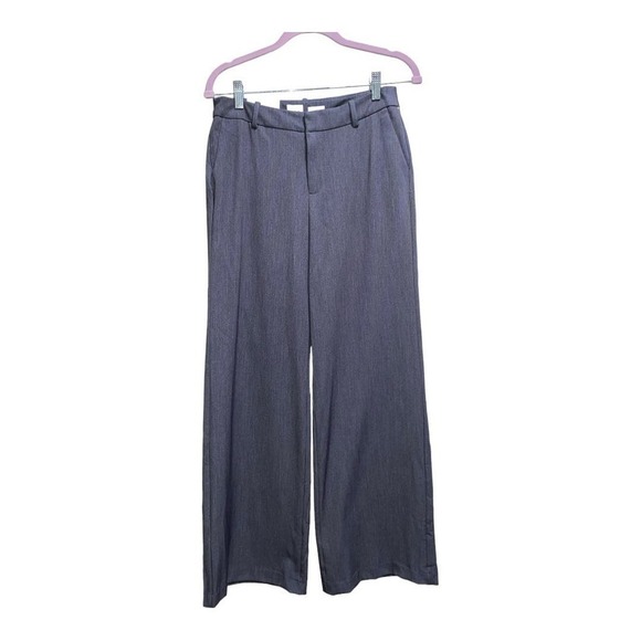 NWT Gray slacks by A New Day size 4 wide leg, high-rise relaxed & regular length - Picture 1 of 7
